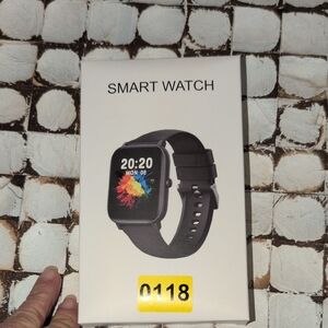 Sleek Black Smartwatch Android And Apple